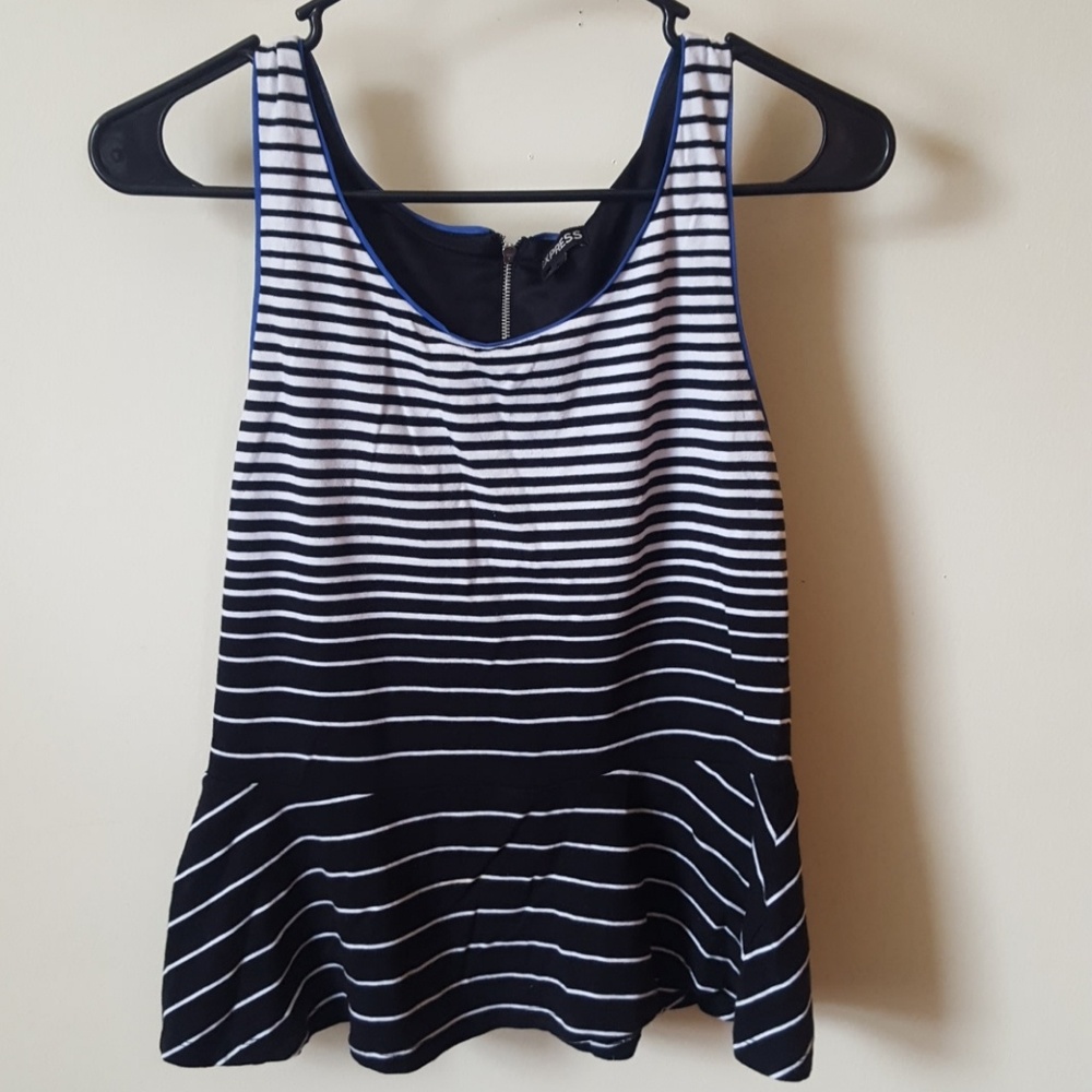 Express Peplum Tank Top